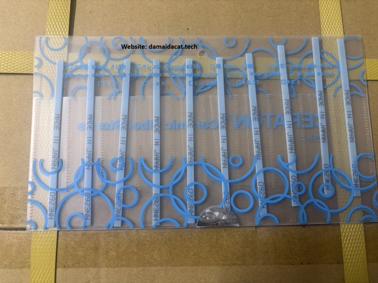 Đá mài thanh 1x4x100 #500