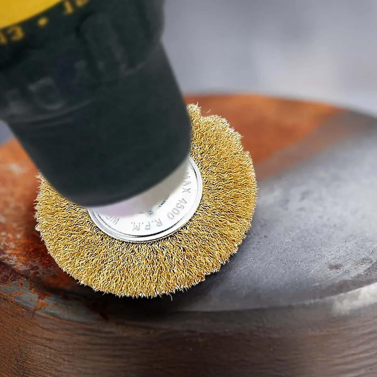 Chổi đánh bóng, chổi đánh rỉ, chổi đánh bavia, chổi mài, chổi hạt mài, chổi đánh sạch kim loại, chổi đánh bóng gỗ...