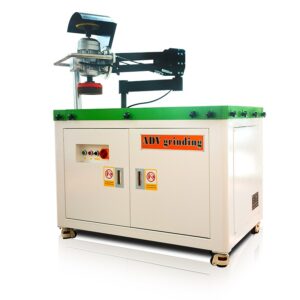 máy bài bavia bán tự động ADV 508 - M300, máy đánh bavia, máy đánh bóng, máy mài kim loại tấm, máy đánh bóng kim loại tấm, máy mài bán tự động