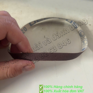 Nhám vòng 10x330 #120; đai nhám; đai nhám mài; nhám vòng đánh bóng; đai chà nhám; nhám mài; nhám đánh bóng nhôm; nhám đánh bóng thép,....