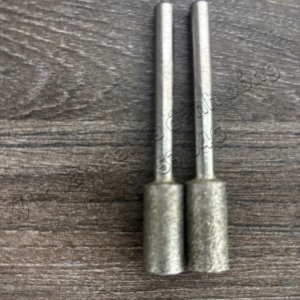 Mũi mài kim cương Ø12x25 cán Ø6; đầu mài kim cương PCD; đầu mài mạ kim cương; mũi mài hợp kim; đầu mài hợp kim; mũi mài đá kính gốm....