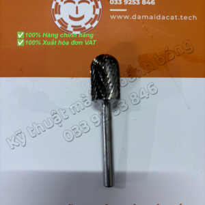 Mũi mài hợp kim hình trụ đầu tròn Ø16×25 cán Ø6; đầu mài hợp kim; mũi mài hợp kim cứng; mũi mài đánh bavia; mũi mài đánh bóng;....