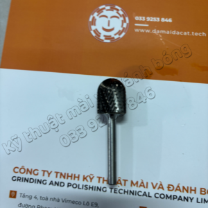 Mũi mài hợp kim hình trụ đầu tròn Ø20×25 cán Ø6; đầu mài hợp kim; mũi mài đánh bóng; đầu mài đánh bavia; mũi mài kim loại;....