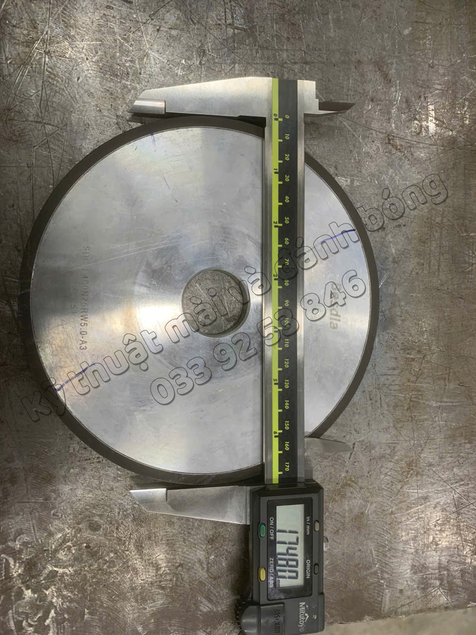 Đá mài kim cương 180Dx5Tx31.75H SDC400N; đá mài hợp kim; đá mài kim cương nhân tạo; đá mài phẳng hợp kim; đá mài Besdia; đá mài khuôn hợp kim....