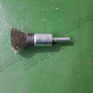 Chổi đánh rỉ Ø20x6 sợi inox SUS304; chổi đánh bóng; chổi đánh bavia; chổi đánh xỉ; chổi đánh rỉ sét; chổi đánh bóng sợi inox; chổi đánh kim loại